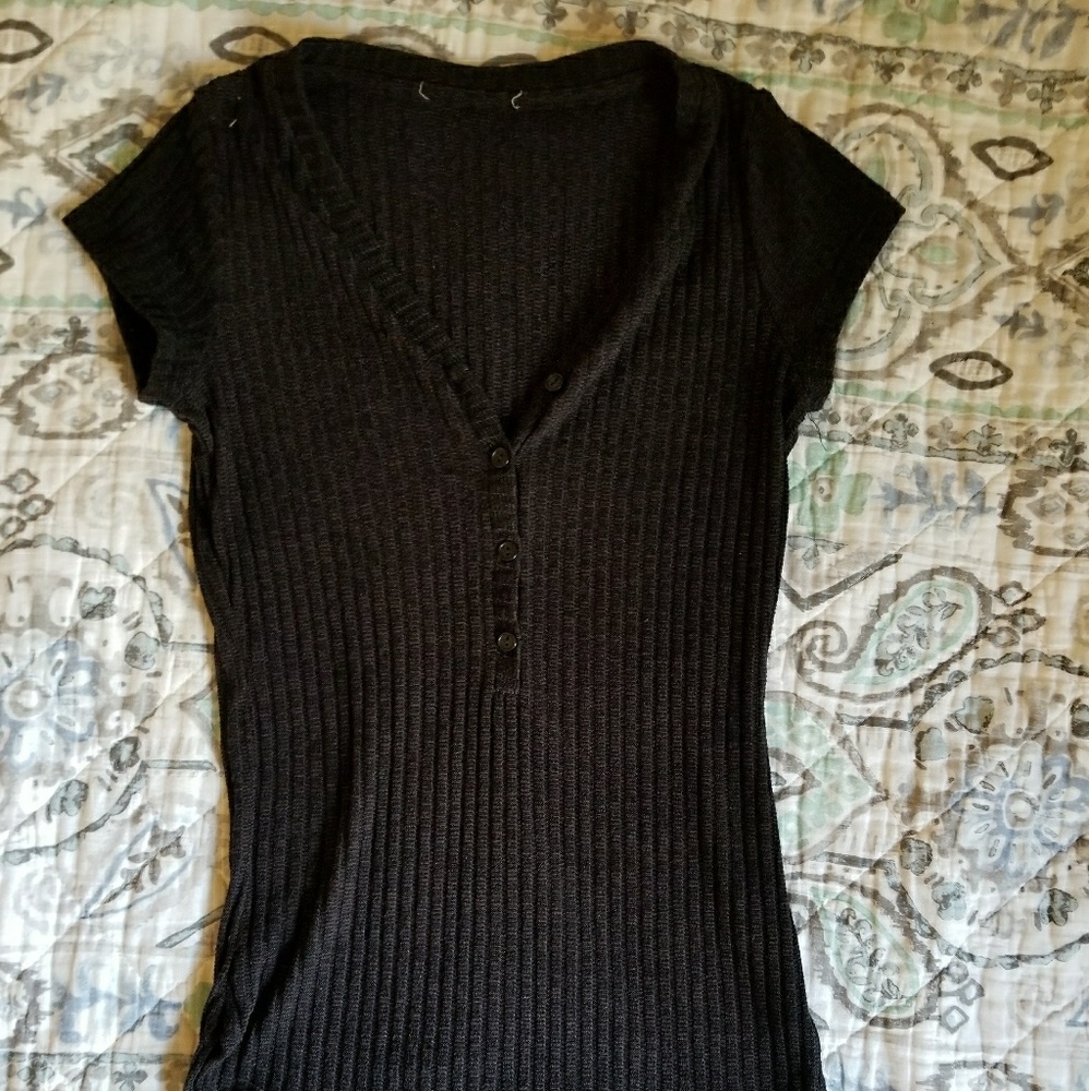 Scoop hem dress